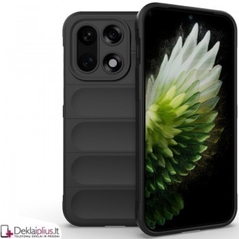 Magic Shield guminis dėklas - juodas (Oneplus 15)